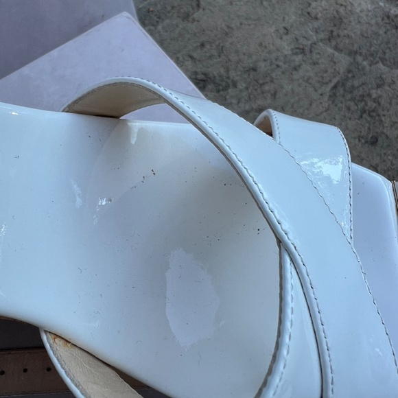 JIMMY CHOO platform ankle strap sandals - Picture 5 of 9